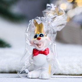 

Фигура "Заяц в бабочке" МИКС, 5х3х6см