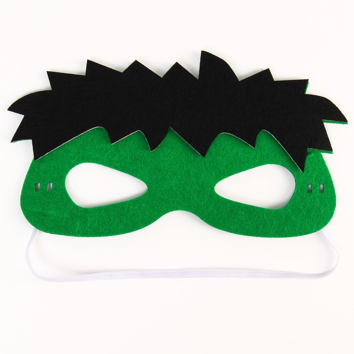 фото Набор детских татуировок + маска супергероя «мстители» халк, сделай маску + переводки marvel