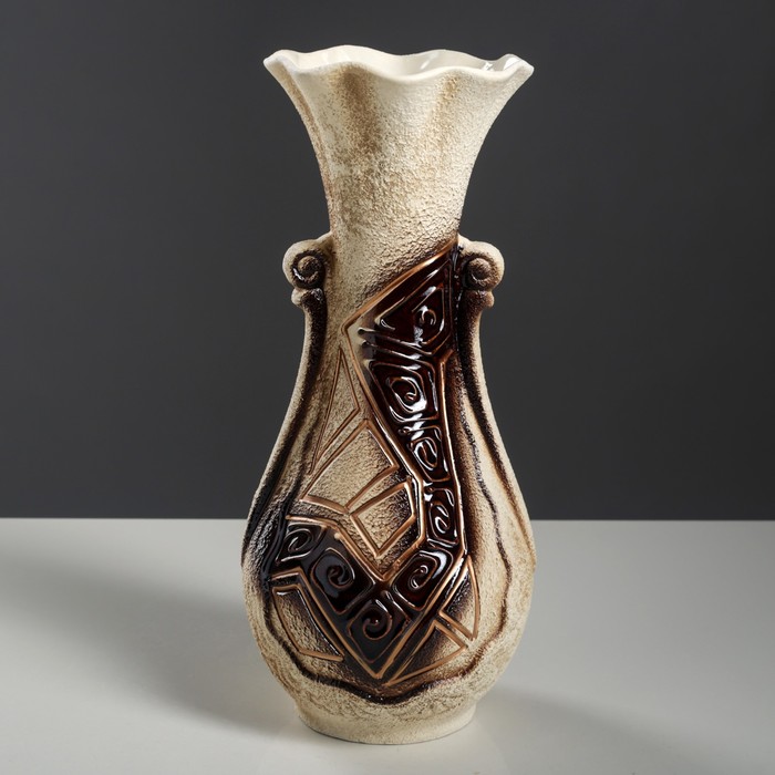 Ваза "Лакшми" средняя, ангоб