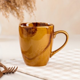 

Кружка "Европа", коричневая, керамика, 0.3 л