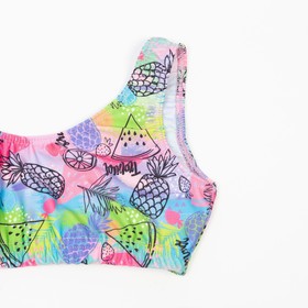 

Купальник раздельный для девочки, цвет мятный, рост 116 см