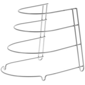 

УЦЕНКА Подставка для хранения сковородок настольная, 3 отделения, 23×26×24 см