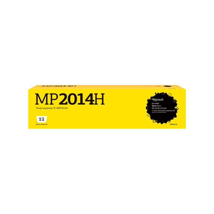 Лазерный картридж T2 TC-RMP2014H (MP2014H/MP2014/842135/2014H) Ricoh, черный лазерный картридж t2 mp2014h 842135