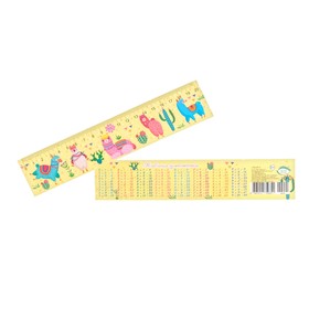 

Закладка-линейка "Лама" 21,6 х 5 см