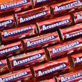

Аскорбиновая кислота с сахаром с ароматом малины, 15 г