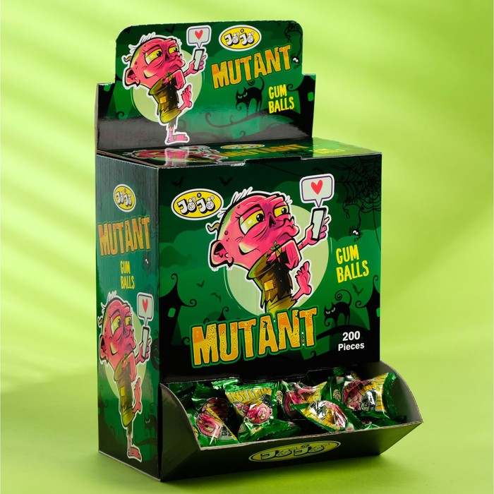 фото Жевательная резинка jojo mutant gum balls, 5 г холодок