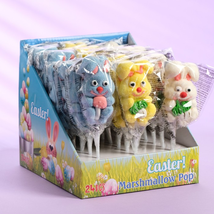Жевательный зефир Easter! Marshmallow pop 