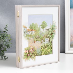 

Ключница "Скамейка во дворе" 24,9х30,7х5 см