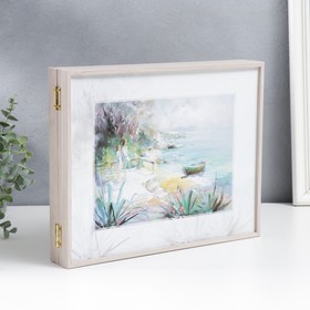 

Ключница "Лодочка на берегу" 24,9х30,7х5 см