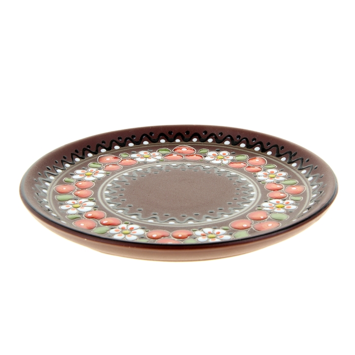 Тарелка "Вишенка" средняя, 25 см