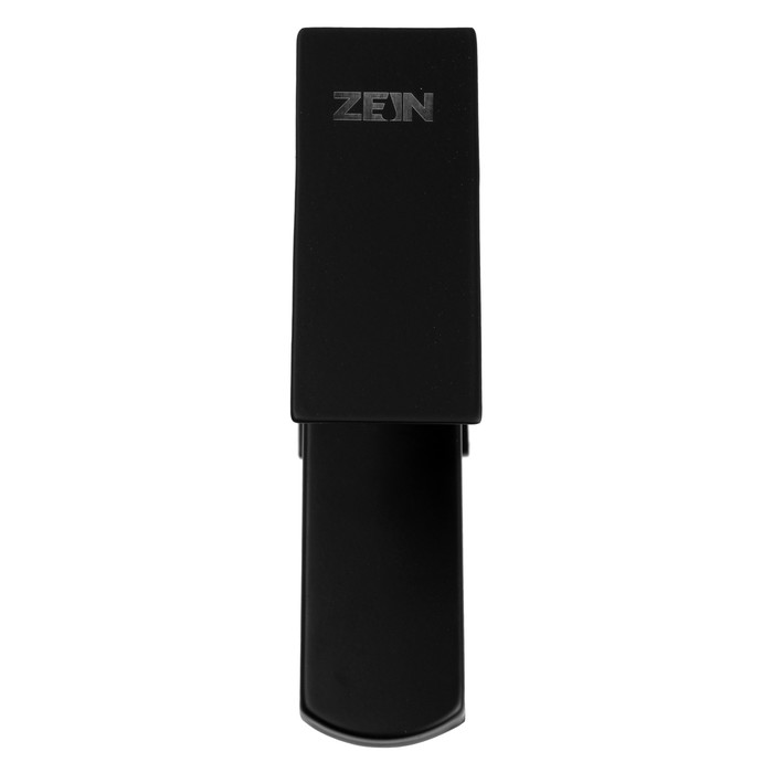 Смеситель для раковины ZEIN Z2393, картридж 40 мм, короткий излив, нержавеющая сталь, черный