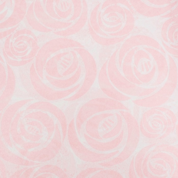 Бумага силиконизированная " Розы пудровые" 0,38 х 5м