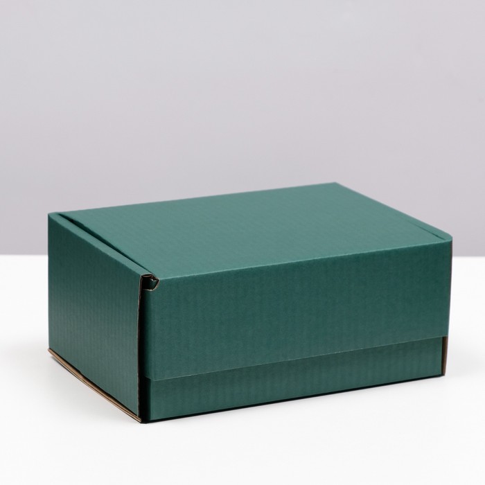 Коробка самосборная, изумрудная, 22 х 16,5 х 10 см коробка самосборная белая 22 х 16 5 х 10 см