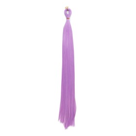 Термоволокно для точечного афронаращивания, 65 см, 100 гр, гладкий волос, цвет светло-фиолетовый(#HKBT3815) Ош