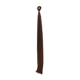 Термоволокно для точечного афронаращивания, 65 см, 100 гр, гладкий волос, цвет русый(#HKB8B) Ош