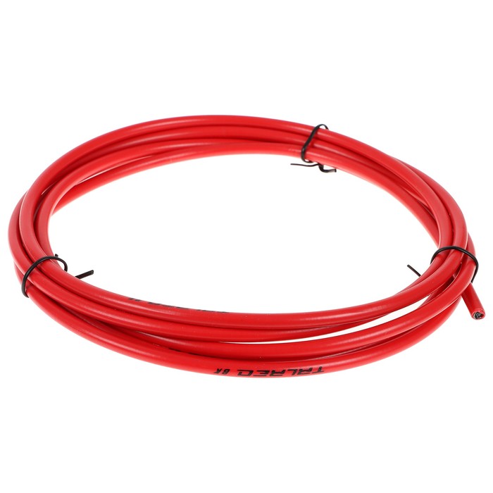 фото Оплтека и трос тормоза 2500мм/5мм, цвет красный