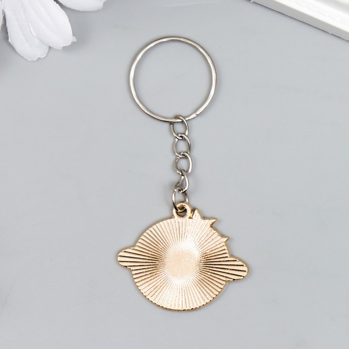 Брелок металл "Единорог с крыльями и планета" 3,5х2,5 см 7575544