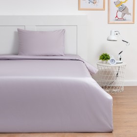 

Постельное бельё Этель 1,5 сп "Grey" 143х215 см, 150х214 см, 50х70 см -1 шт, 100% хлопок, сатин