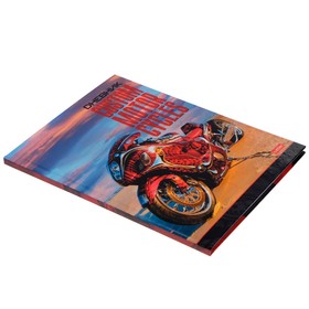 

Дневник 40 листов, твёрдая обложка, "Мото", глянцевая ламинация