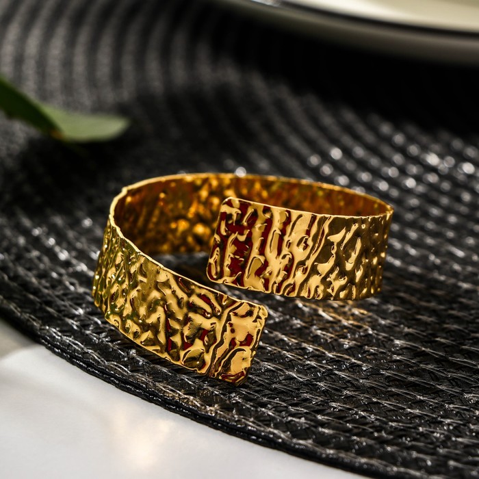 Кольцо для салфетки «Кавайон», 4,5×4 см, цвет золотой кольцо для салфетки елизавета лебедь 5×4 5×4 см цвет металла золотой