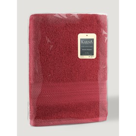 

Полотенце Solid, размер 90x180 см, цвет красный