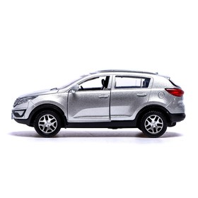 

Машина металлическая KIA SPORTAGE R, 1:39, инерция, открываются двери, цвет серый