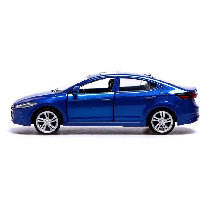 

Машина металлическая HYUNDAI ELANTRA, 1:40, инерция, открываются двери, цвет синий