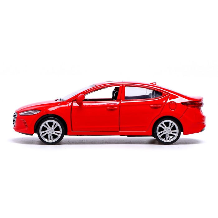 

Машина металлическая HYUNDAI ELANTRA, 1:40, инерция, открываются двери, цвет красный