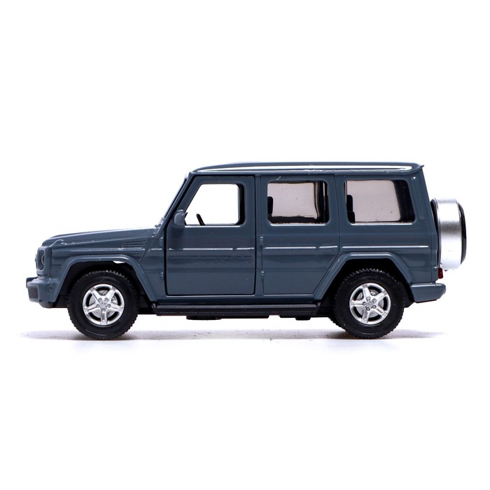 

Машина металлическая MERCEDES-BENZ G350D, 1:42, инерция, открываются двери, цвет серый