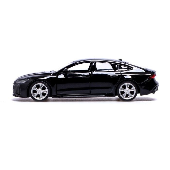 

Машина металлическая AUDI RS7, 1:43, инерция, открываются двери, цвет чёрный