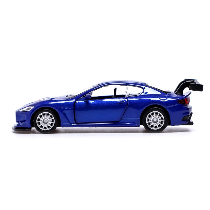 

Машина металлическая MASERATI GRAN TURISMO MC GT4, 1:43, инерция, цвет синий