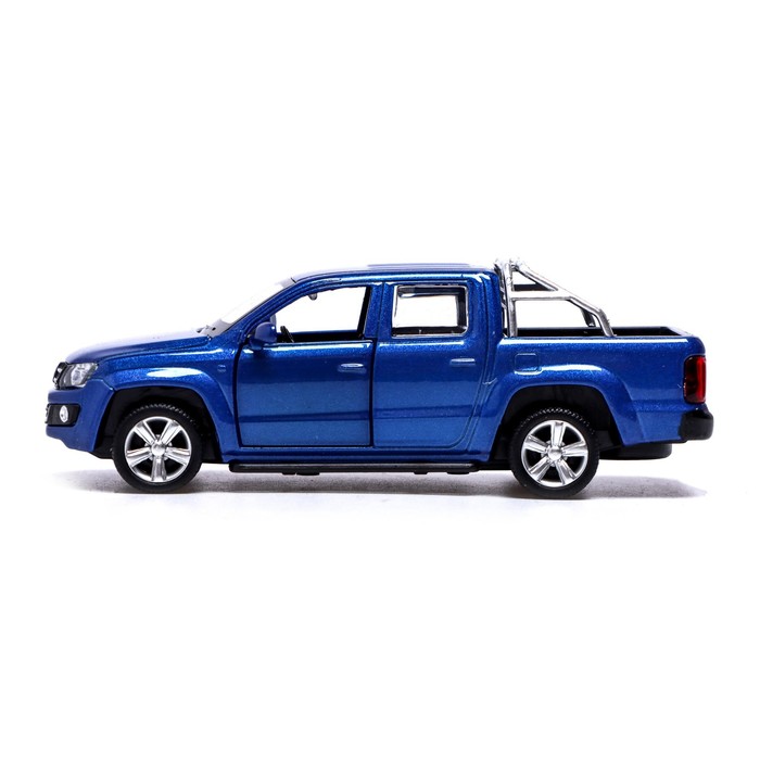 

Машина металлическая VOLKSWAGEN AMAROK, 1:46, инерция, открываются двери, цвет синий