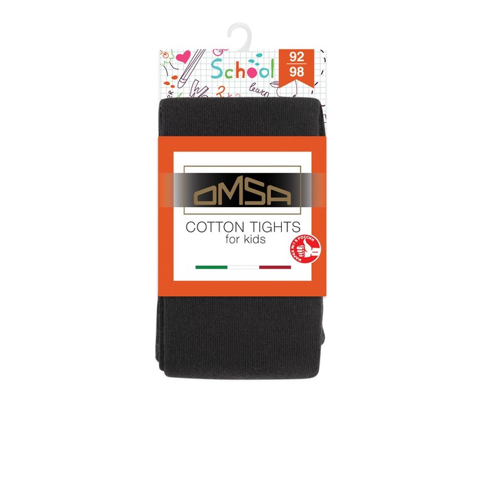 

Колготки детские OMSA kids Collant 11С01-2 гладь Nero, размер 128-134