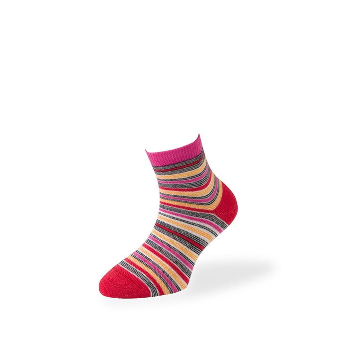 

Носки детские OMSA kids Calzino 21Р12 в полоску Rosso, размер 23-26