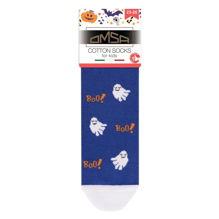 

Носки детские OMSA kids Calzino 21P68 Blu, размер 23-26