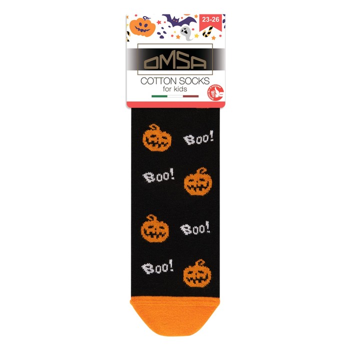

Носки детские OMSA kids Calzino 21P68 Nero, размер 23-26