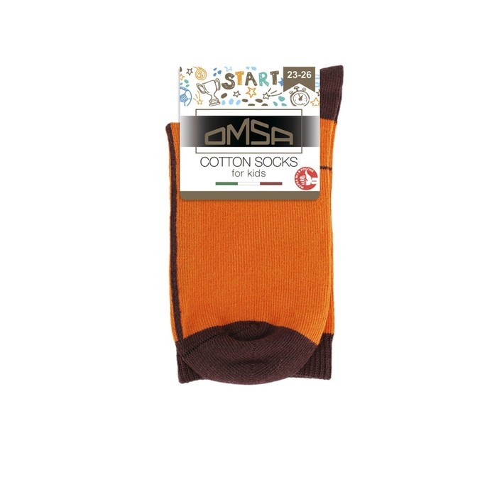 Носки детские OMSA kids Calzino 21S12 Orange размер 31-34 116₽