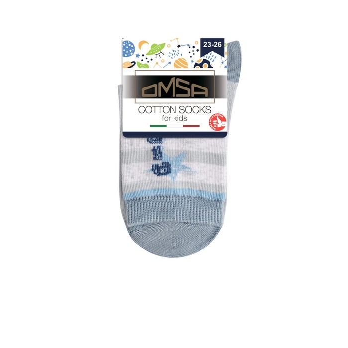 

Носки детские OMSA kids Calzino 23Р63 Grigio Chiaro, размер 27-30