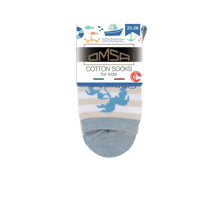 

Носки детские OMSA kids Calzino 23Р64 Grigio Chiaro, размер 23-26