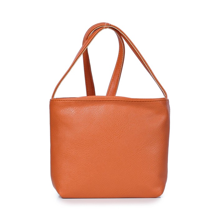 

46121 Сумка кросс-боди, отдел на молнии, цвет оранжевый 23х17х8см