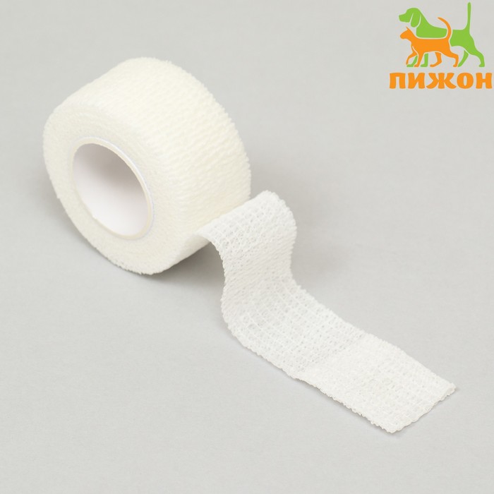 

Бинт самофиксирующийся с горькой пропиткой, 2,5 см, макс. растяжимость 4,5 м, белый