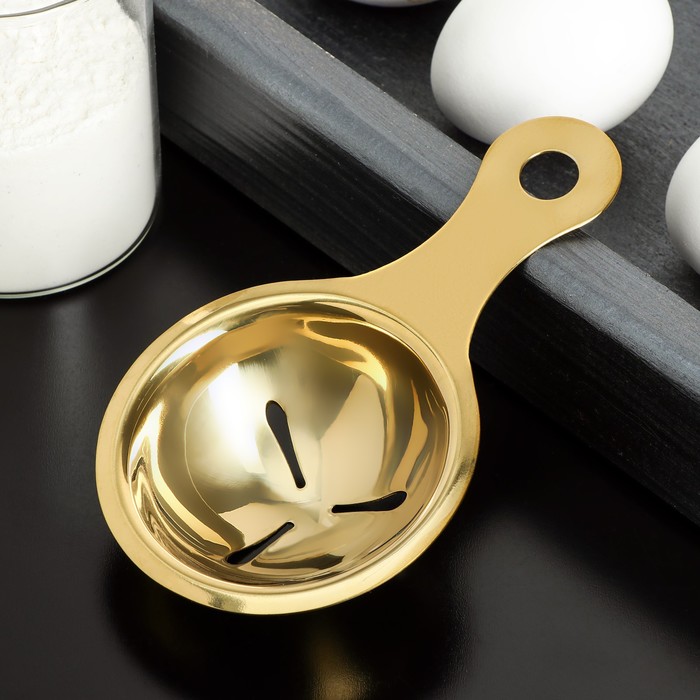 Сепаратор для яиц Goldie, цвет золотой сепаратор для яиц oxo с креплением на миску пластик с силиконом