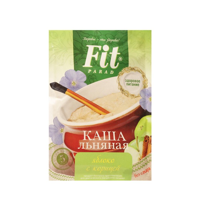 

Каша Fit Parad льняная Яблоко/корица б/п 25г