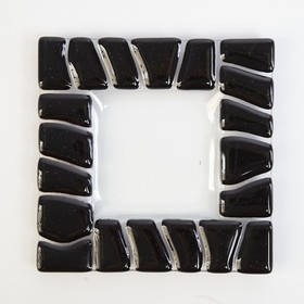 

Блюдо квадратное чёрное, «Сафари», 16×16 см, BDK Glass