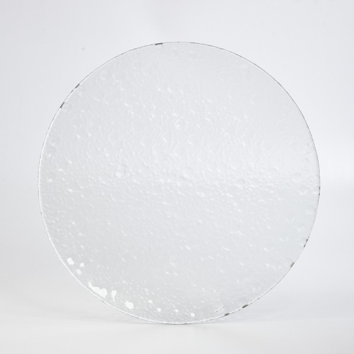 Блюдо круглое прозрачное «Натура», 35 см, BDK Glass