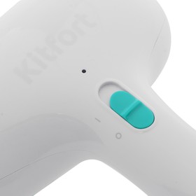 

Отпариватель КТ-998-3, ручной, 1000 Вт, 100 мл, 18 г/мин, шнур 1.8 м, бело-бирюзовый