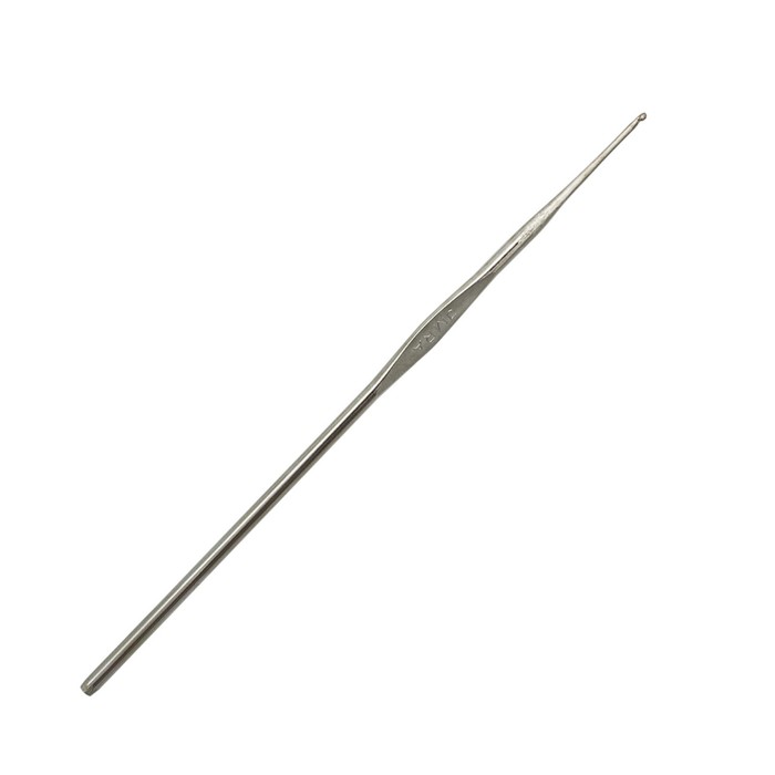 фото Крючок imra для тонкой пряжи без ручки, сталь, с направляющей площадью 1,0 мм prym