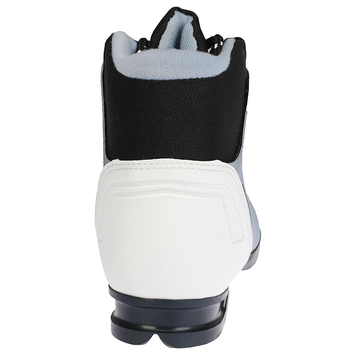 Ботинки лыжные TREK Soul NN75 ИК (серый металлик, лого чёрный), размер 40