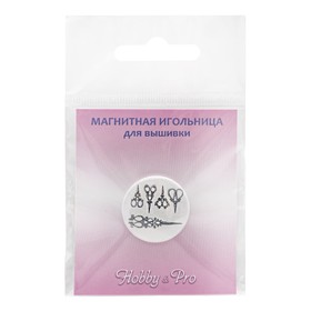 

Магнитная игольница «Ножницы», размер 25x3 мм
