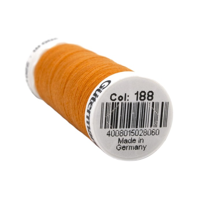 фото Нить sew-all для всех материалов, 200 м, 748277 (188 оранжево-кремовый) gutermann